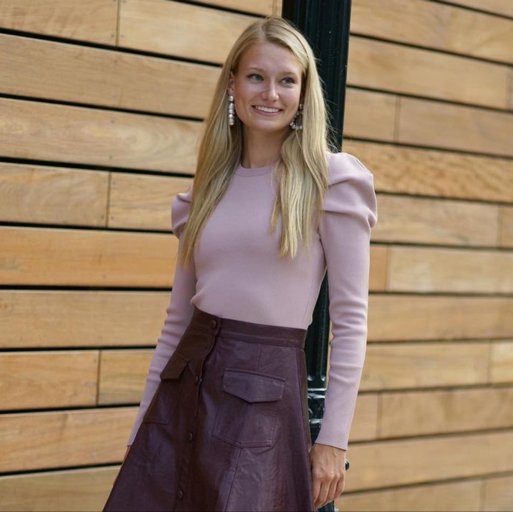 Apparalel Puff Sleeve Sweater